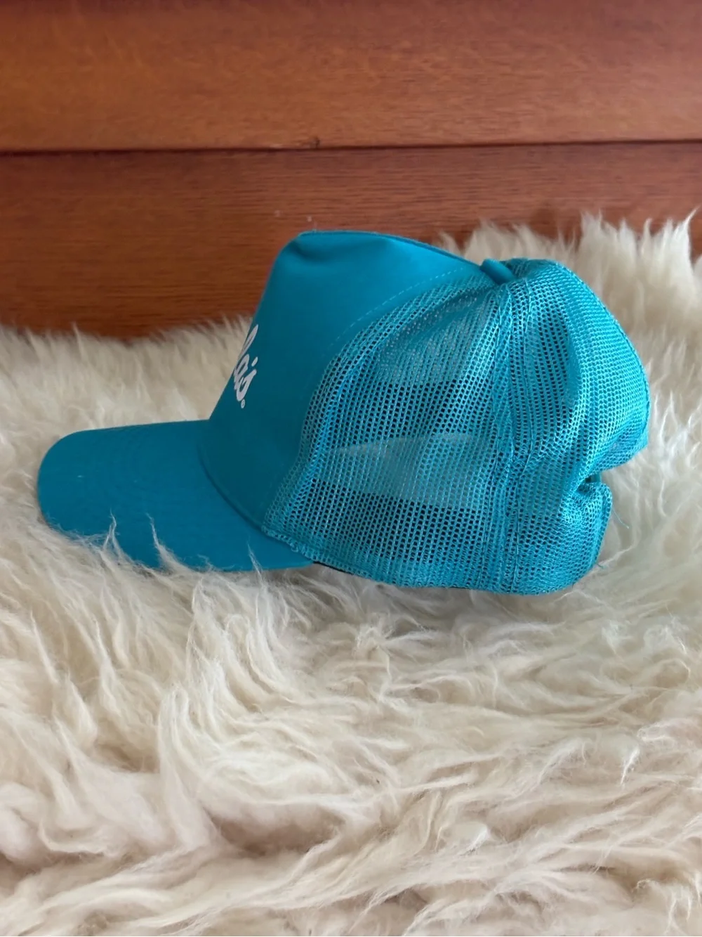 Cabela's Teal Blue Mesh Logo Cap